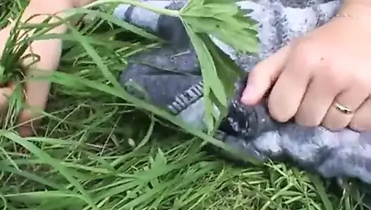 yaşlı adam - genç kız