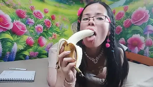 Muz Emmek Video Özel Gösterisi Seni Tahrik Ediyor