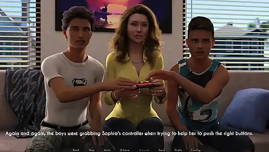 Erkekler Sophia gömleğini yırttı