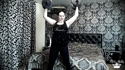 Son ağırlık kaldırma mücadelemi dövüyorum! Egzersiz başına 50'den fazla kez