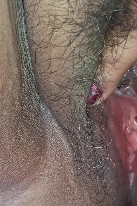 İstek Üzerine Kirli Kırmızı Elbise Kıllı Amcık