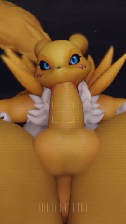 Sıcak Furry Renamon Sert Seks Derlemesi | Klip 1