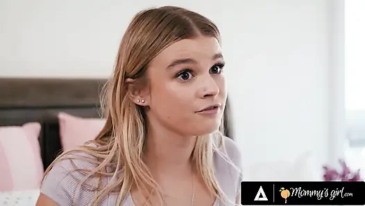 Annenin kızı - orta yaşlı seksi kadın lexi luna yanlışlıkla azgın üvey kızı Sky Wonderland'ın vibratörünü açar