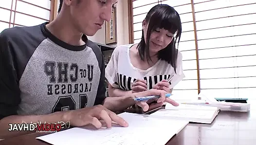 Yaramaz öğrenci Haruka porno oyununa tutkulu bir sakso ve daha fazlası ile başlıyor