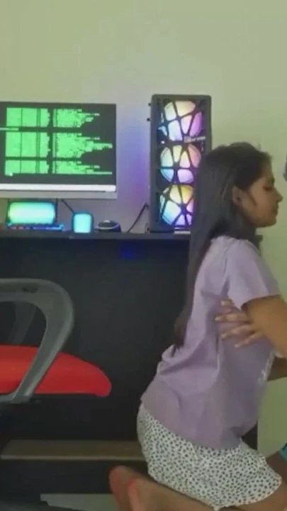Cute Desi Indian Beautiful Step Sister Gets fk.ed with Boyfriend | Clip 1