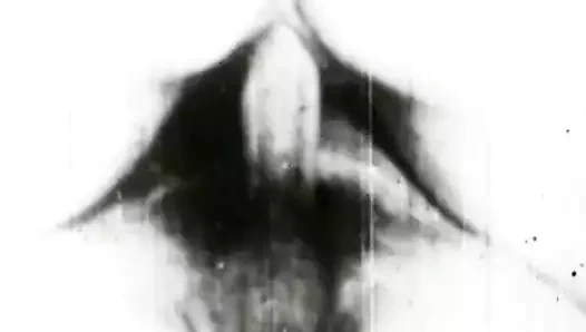 ganimet piliç yaramaz hareketler yapıyor (1950'ler vintage)