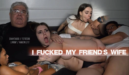 Cuckold Movie Night My Wife Secretly Sucks My Friend's Cock and Swallows His Cum Right Next to Me