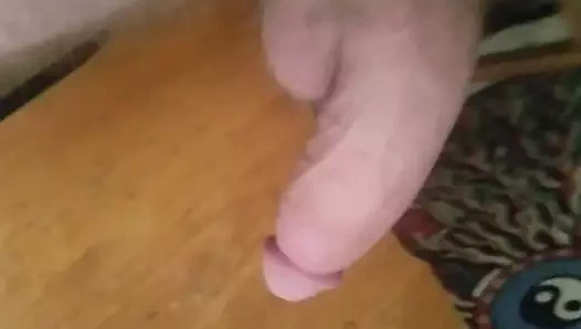 Çekim bir şişman sabah boşalmak yük