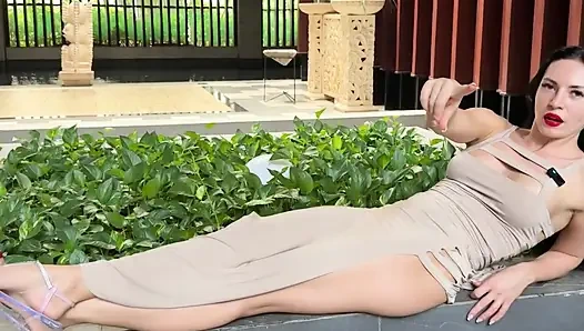 Roma İmparatoriçe Livia Druscila Eski Kocasını Ayak Kölesi Ve Insan Tuvaletine Dönüştürüyor - Kadın Egemenliği aşağılama 4K