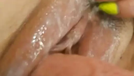 Sıkı, sulu amcıklı Endonezyalı kız