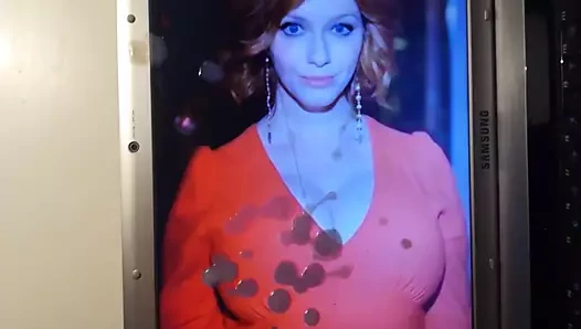 Christina Hendricks boşalma anısına 8