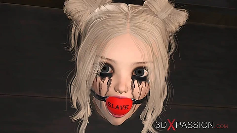 Sıcak hardcore dickgirl sikikleri bir seks köle sarışın içinde kısıtlamalar