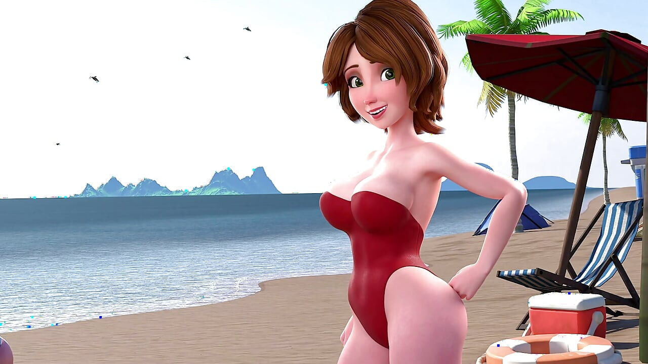 Teyze Cass ile plajda seks (özel 3 boyutlu anime pornosu) eng sub, ultra kalite