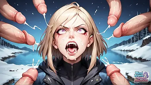 Karla doruğa: kıpkırmızı canavarın kış boşalması