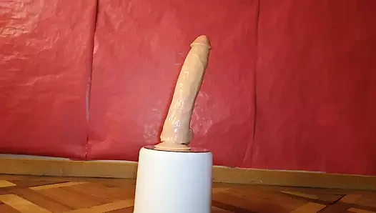 Sağladım handsfree ve Mastürbasyon ile 12 inç yapay penis