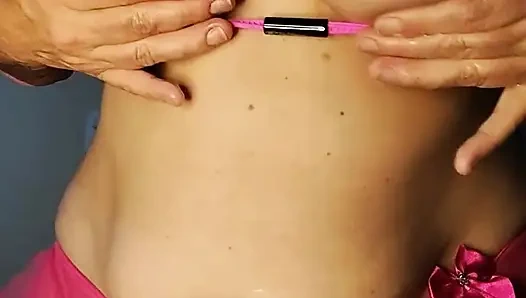 He Came in the Mouth of the Busty Blonde.