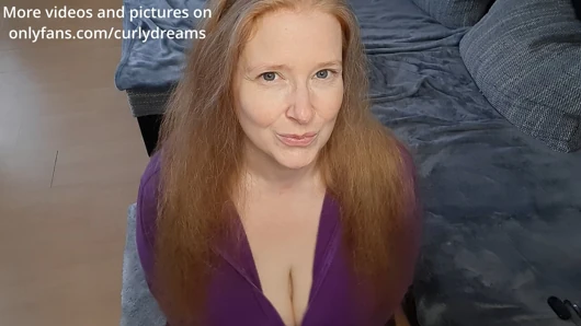 Curly_Dreams Jerk off your cock and squirt your cream in my face - Treat my pussy with your tongue