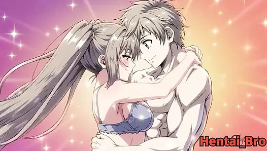 Şehvetli gümüş saçlı çift - samimi yatak odası tutkusu