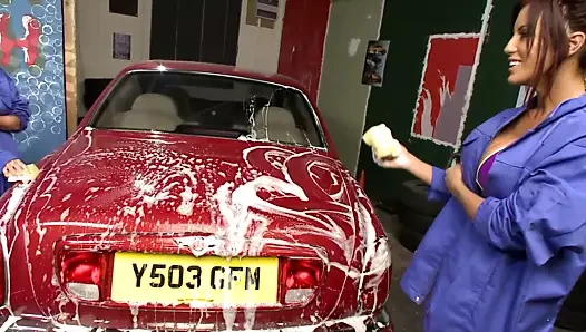 Araba yıkama bayanlar mola ve eğlence