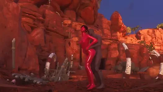 Succubus büyük miktarda döl alıyor