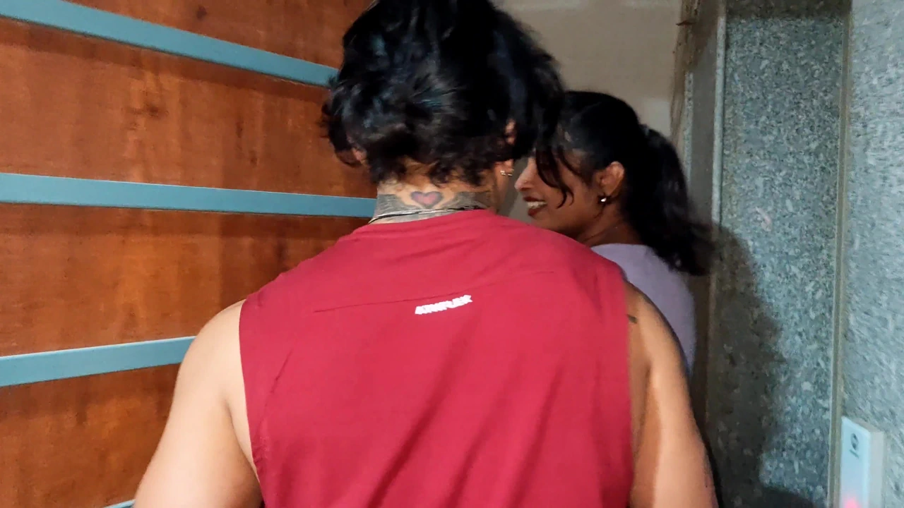 Indian Desi GF Tejashwini & BF Akash Hardcore Kissing, Blowjob, Fucking