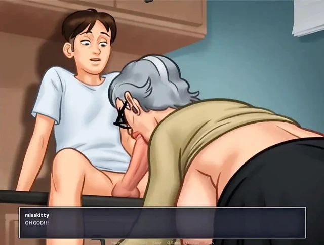 Olgun nine emmeyi seviyor - yaz mevsimi efsanesi