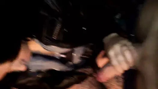 Sakso eğlencesi parti kızı