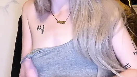 SPOOKYBARBIEGRL GOTH HOMEWRECK JOI - KÜÇÜK MEMELER DAHA IYI