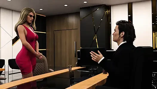 Arzu fısıltıları: evli kadın patronu tarafından ofis masasında kocasını aldatırken yakalandı - bölüm 11