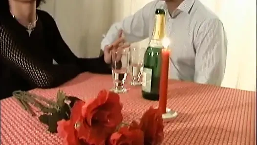 Üçlü büyük yarak emiyor