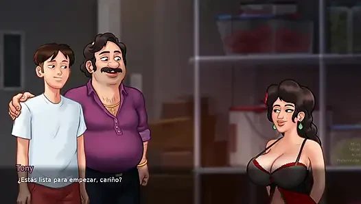 Olgunu kocasının gavatıyla paylaşıyor - yaz mevsimi efsanesi