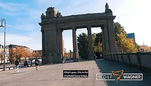 Hatun Lola Shine açık havada randevuya çıkıyor + otelde yüze boşalma! Wolf Wagner