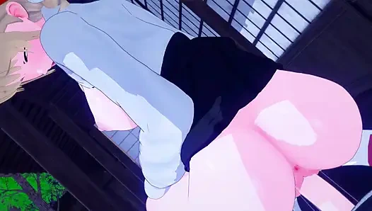 Üvey kız kardeşim beni arka bahçede sikiyor