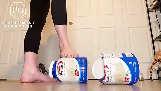 Boyut 16 ayak hakimiyeti: protein küvetleri oyuncak gibi eziliyor