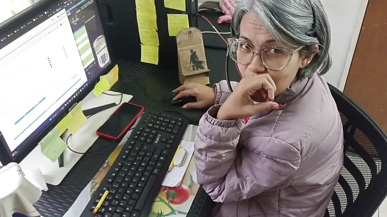 Do you like it when I suck your cock while I work?