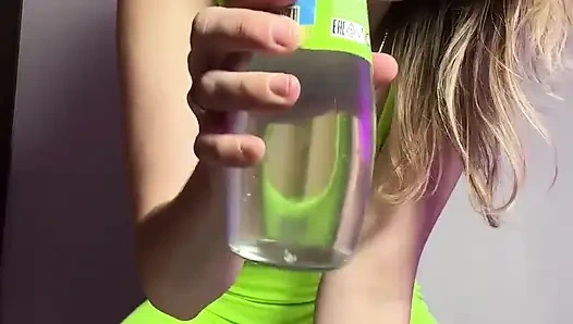 Şişe beni gerçek bir orgazma getirdi