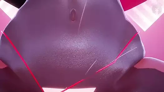 Sert kovboy kız ve büyük dölleme