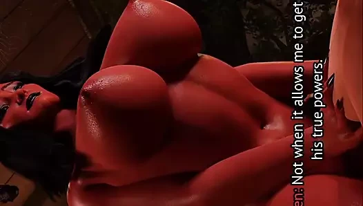 İblis kraliçesi biniyor - yasak fantezi