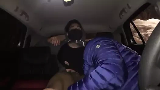 Araba kafası neredeyse yakalandı