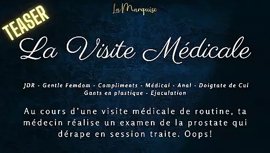 Fransız ses pornosu | Doktor sana dijital rektal muayene yapıyor