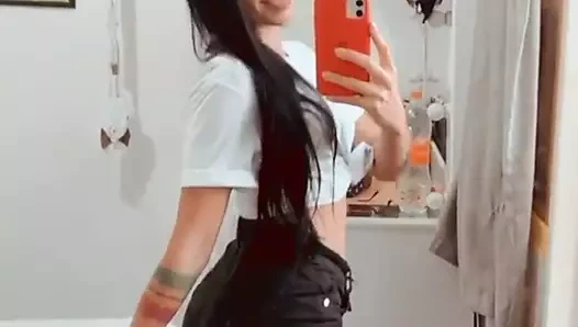 Büyük götlü spor salonu ateşli