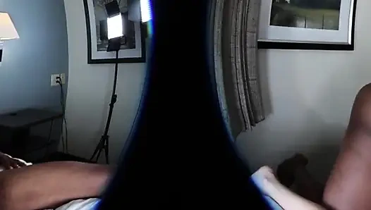 Olgun sarışın Bridgette Daniels cızırtılı takım sekste iki büyük zenci alıyor