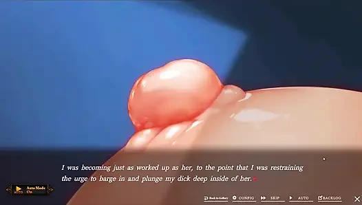 Hentai oyunu - yaramaz hizmetçi odasında yalnız - seksi hizmetçinin özel anları