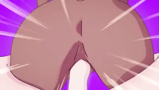 Hentai animasyonları kuzgun ırklararası heyecanı serbest bırakıyor