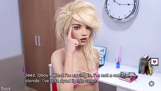 Üvey kız kardeş, üvey kardeşinin figürünü kullanarak eski hafızasını hatırlamasına yardımcı oluyor