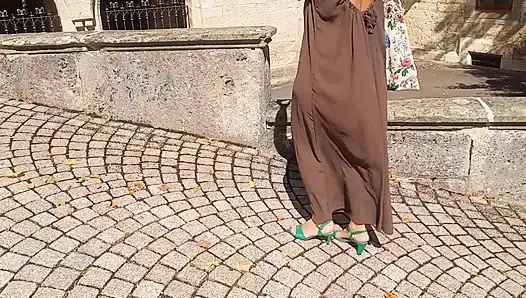 Güzel Sarışın Amatör Karısı Selena Yürüyüşten Sonra Seks Hoşlanıyor