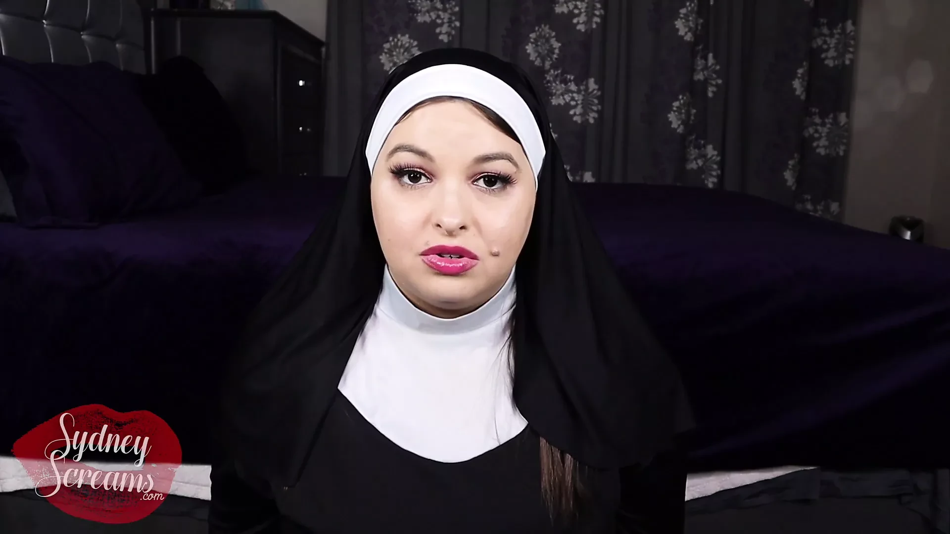 A Nun's Confession & Masturbation - BBW Sydney Screams