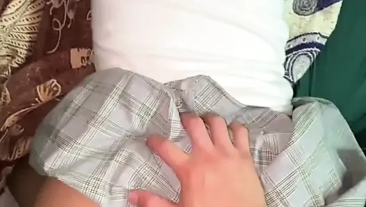 Latin kız öğrencinin ilk ev videosu
