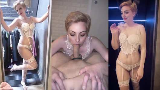 Evli kadın kocasına bakış açısıyla sakso çekiyor