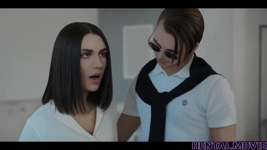 Yapay zeka üretilen hentai - şımarık öğrenci zamanı donduruyor ve öğretmeni sikiyor